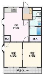 エポックYKの物件間取画像